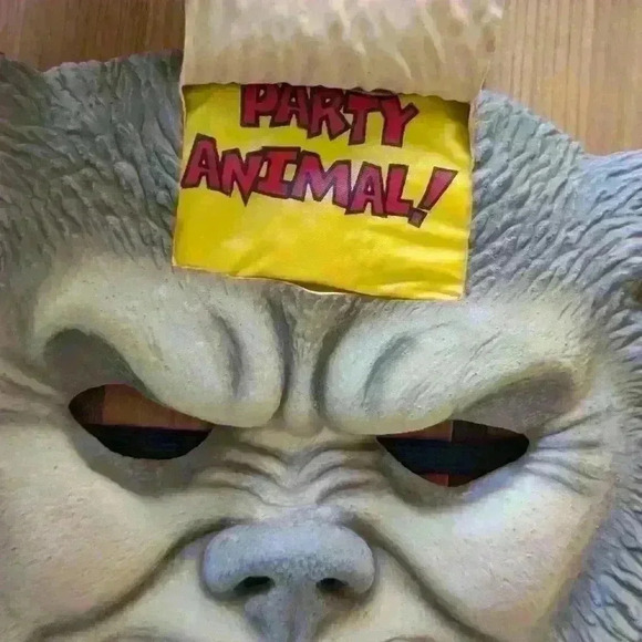 Wolf Party Animal Mask - Picture 1 of 3